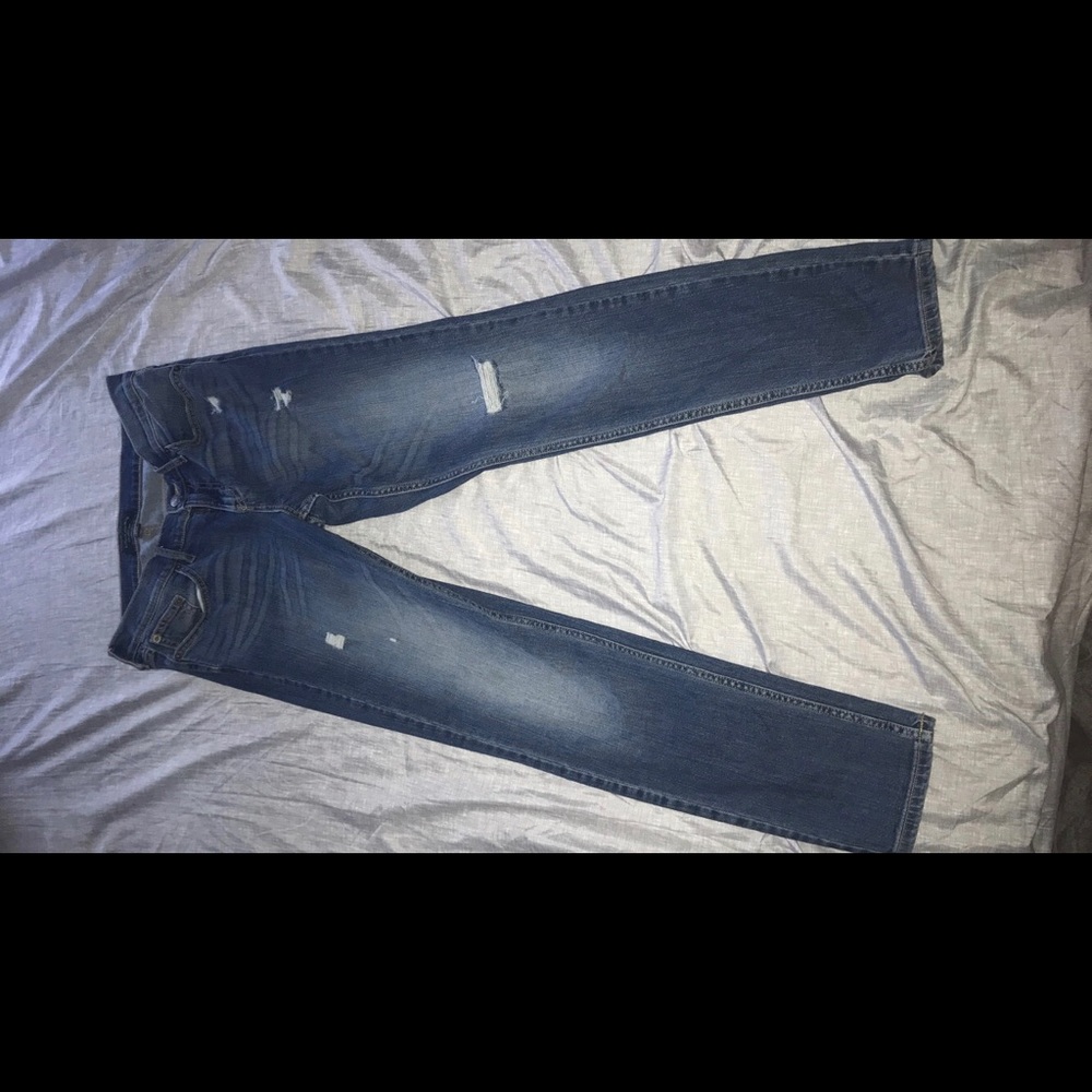 Banana republic girlfriend jeans ! Light wash
